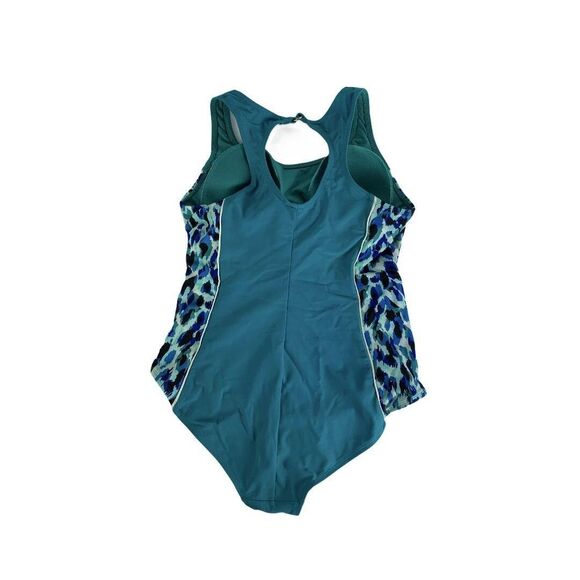 Catalina Sz 8 /10 One Piece Swim Suit Support Blue - Picture 2 of 4